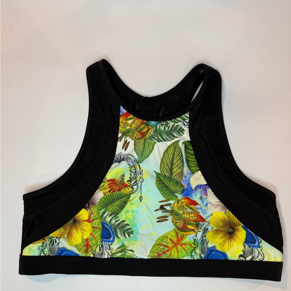 Athleta Tropical Bikini Top Swimwear